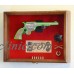 Large/ Double Pistol Handgun Revolver Gun Display Case Cabinet Rack Shadowbox   302333855957